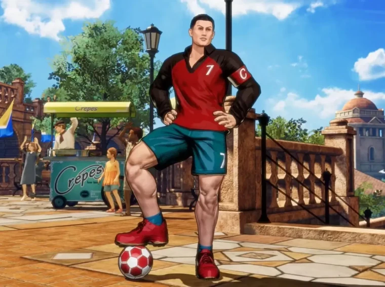 Cristiano Ronaldo, Fatal Fury City of Wolves görseli