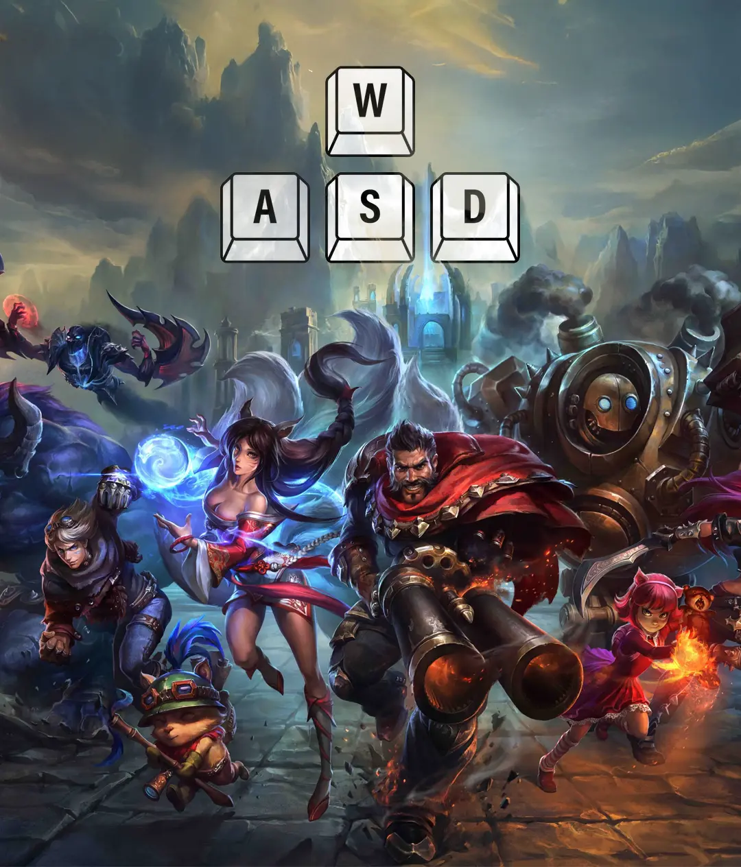 League Of Legends WASD Tuşları