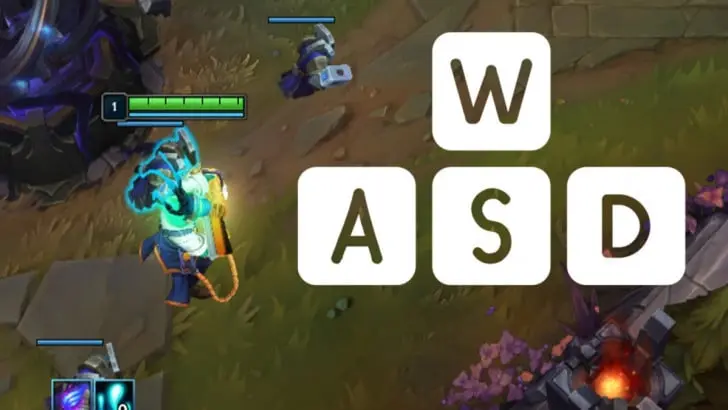 League of Legends WASD Kontrolü