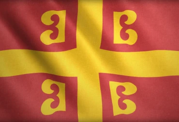 Age of Empires 4 Makedon Hanedanlığı Bayrağı