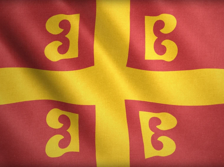 Age of Empires 4 Makedon Hanedanlığı Bayrağı